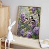 New Arrival 5D DIY Full Circle Diamond Painting "Flowers and Birds" Embroidery Cross Stitch Home Decor Gift