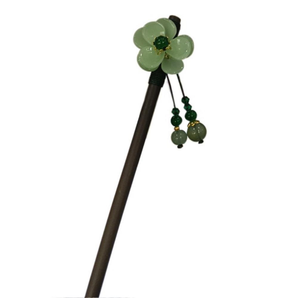 Retro Flower Hair Sticks Handmade Party Hair Bun Women Hair Jewelry Hair Chopsticks  For Disk Hair
