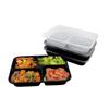 Disposable 4-Compartment Meal Prep Containers