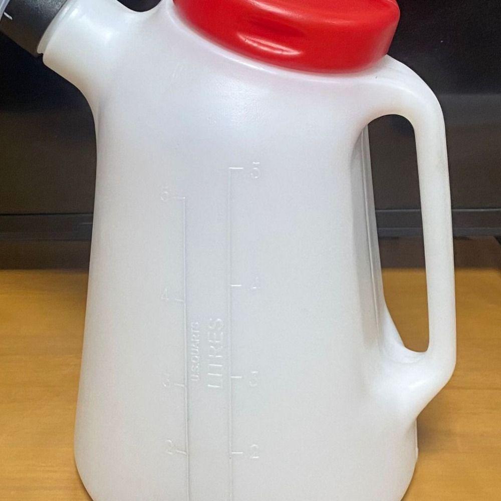 Dustproof Long Spout Oil Can Thickening Dustproof Machine Oil Pot Graduated Oil Pot  Motor Home