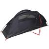 Dome Camping Tent for 1 Person White Blackout Waterproof