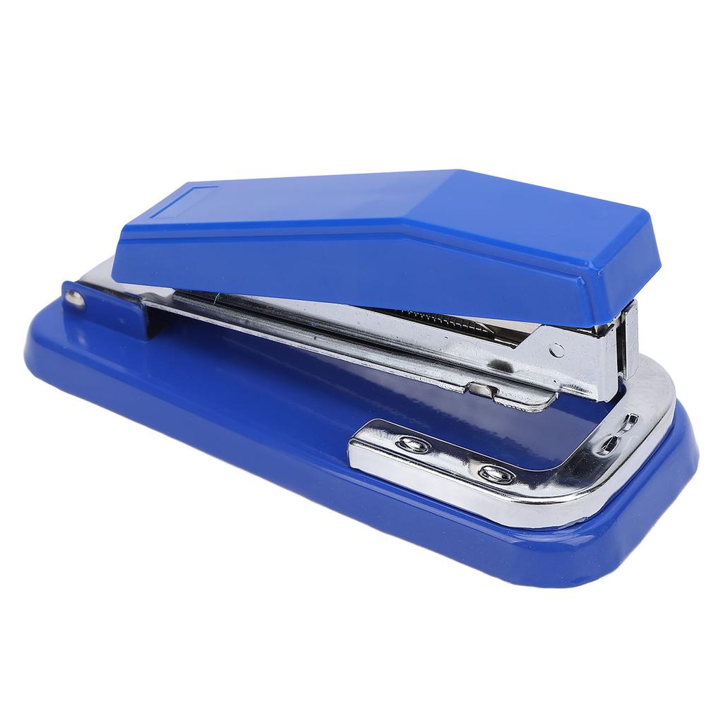 Rotating Stapler Compact Book Stapling Machine 25 Sheet Capacity for 24 6 26 6 Staple Paper Cardboard Leather Blue