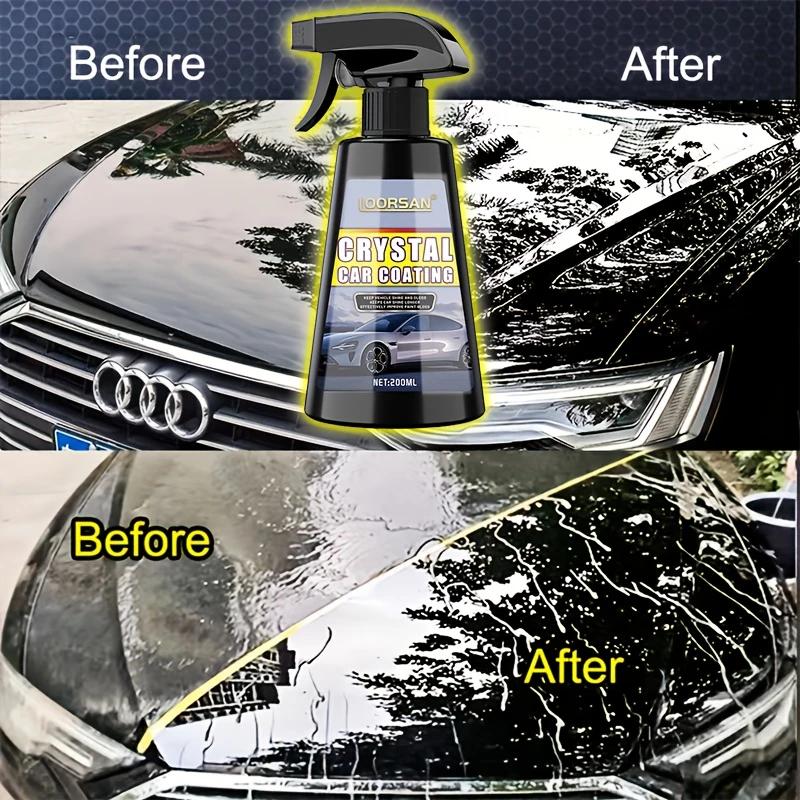

Suitable for all vehicles, Ultimate Shield Crystal Car Coating Polish Spray 200ml, long-lasting gloss effect, weather-resistant 200ml