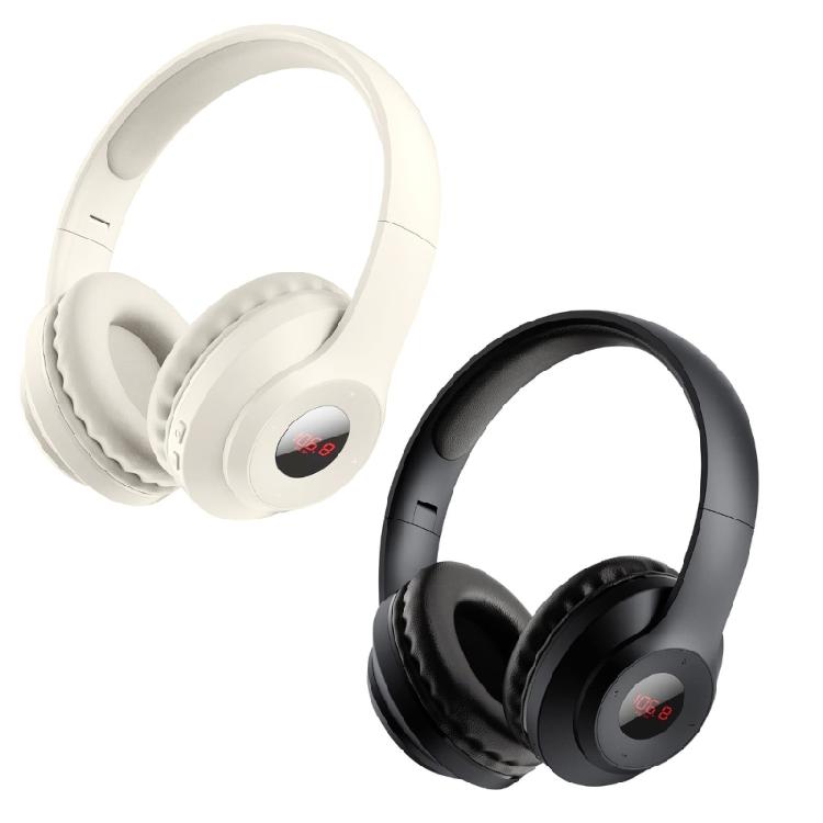 Jogging Headsets Comfortable Over Ear FM Radio Headphones With Long Battery Life Noise Cancelling Earmuff Everyday Use