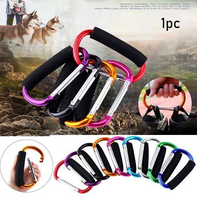 Mutiple Accessories Pushchair Buggies Hook Aluminium Alloy Pram Bag Hooks Baby Buggy Clips Shopping Hooks Pram Hanger