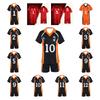 Haikyu!! Costum Cosplay Haikyuu Clubul de Volei al Liceului Karasuno Koukou Hinata Shoyo Kageyama Tobio Îmbrăcăminte Sport Jersuri