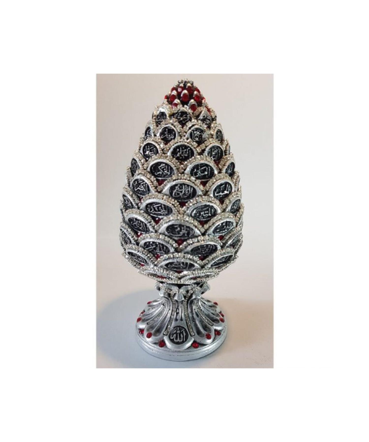 

Брелок Конус Серебристый Красный Специальный