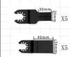 Multitool Electric Saw Blade Set for Woodworking and Metal Cutting