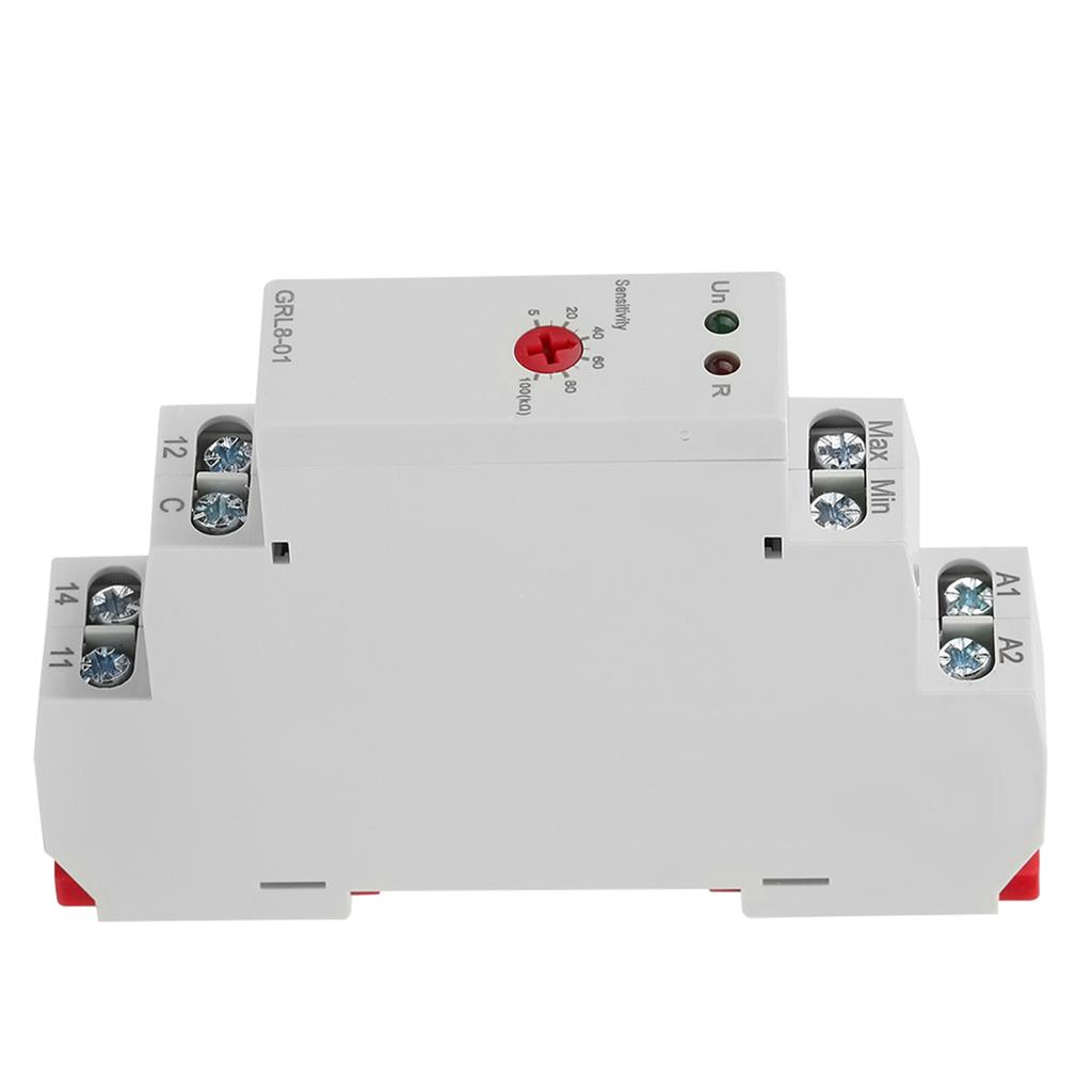GRL801 Flüssigkeitsstand-Kontrollrelais Wasserstandsregler 10A ACDC 24V240V