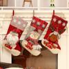 Christmas Stocking Large Xmas Gift Bags Fireplace Decoration Socks Christmas Decor