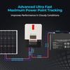 MPPT Solar Controller 30A 12V 24V Parameter Adjustable LCD Display MPPT Solar Regulator for Photovoltaic Charging Lithium Battery Acid Battery