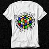 Rubiks Cube Solution Art Puzzle Algorithm Retro Tee Best Seller T Shirt 109