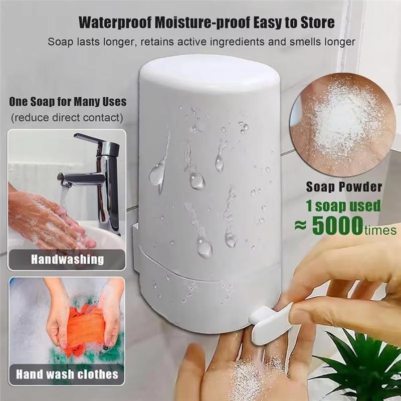 A20F-Saponetta Grattugia Scatola Grattugia Saponetta Solida Porta Grattugia Tritatutto Ricaricabile Dispenser Saponetta Per Casa