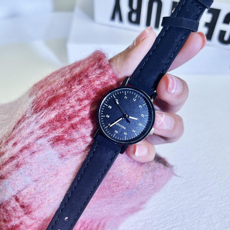 Cold Wind Watch Girls Student Trend Retro Simple Mori School Season Children'S Girls Small Dial