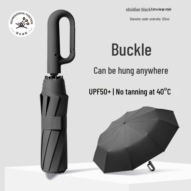 Automatic Reverse Fold Umbrella - Dual Use, Sun & Rain UV Protection, Ideal for Corporate Gifts and Advertising.
