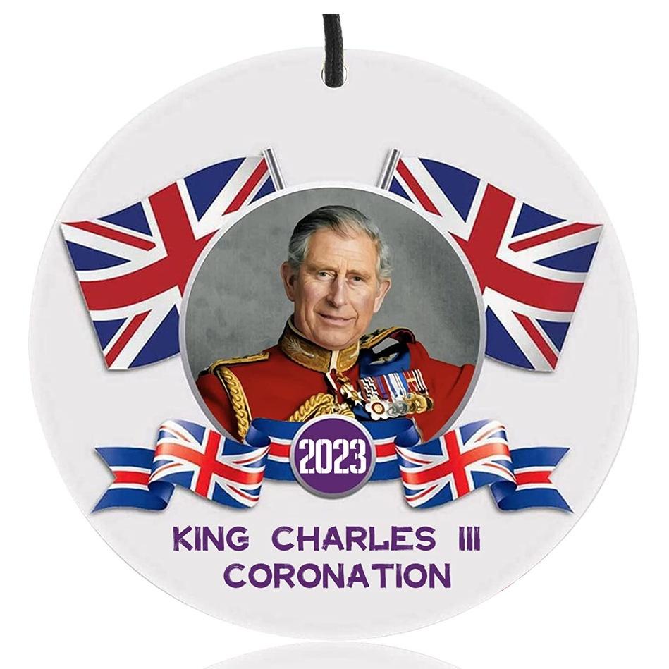 

Король 75 см Карл III Акриловый Подвес Праздничное Украшение Аксессуары для Вечеринки