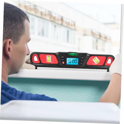 Angoily High-Precision Level, Mini Balance Ruler with Bubble, Portable Level Measuring Instrument for Home and Industrial Use