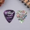 12/24Pcs Acoustic Electric Guitar Picks Plectrums Multifunction Celluloid With Metal Picks Collection Box For Guitar Lovers
