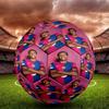 Lamine Yamal 19 Barcelona Player Celebration Soccer Ball Size 5 Football Machine Sewn Indoor/Outdoor Training and Matches Sports Enthusiast Gifts