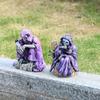 Spooky Halloween Small Ornaments Skeleton Resin Festival Ornaments  Easter Decor