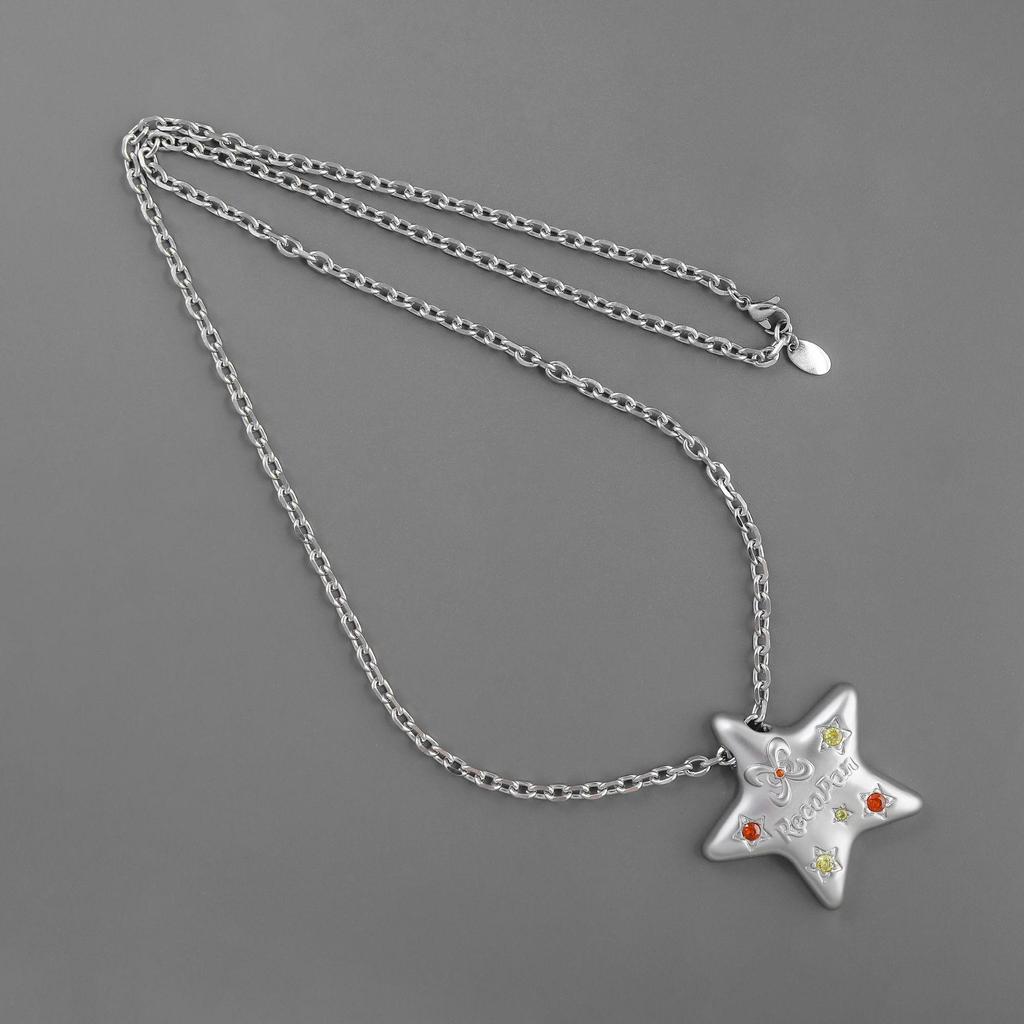 RECO's Star Necklace: High-End Five-Pointed Star Clavicle Chain