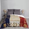 Napoleonic French 85th Regimental Flag REMASTERED Blanket Warm Fleece Soft Flannel Throw Blankets for Bed Couch Home Decor Gifts