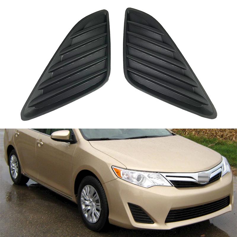 2 Stück Für Toyota Camry 2012 2013 2014 Auto Frontstoßstange Nebelscheinwerfer Leuchte Zierleiste Gitter Rahmen Abdeckung Deckel Blende 5212706260 5212806260