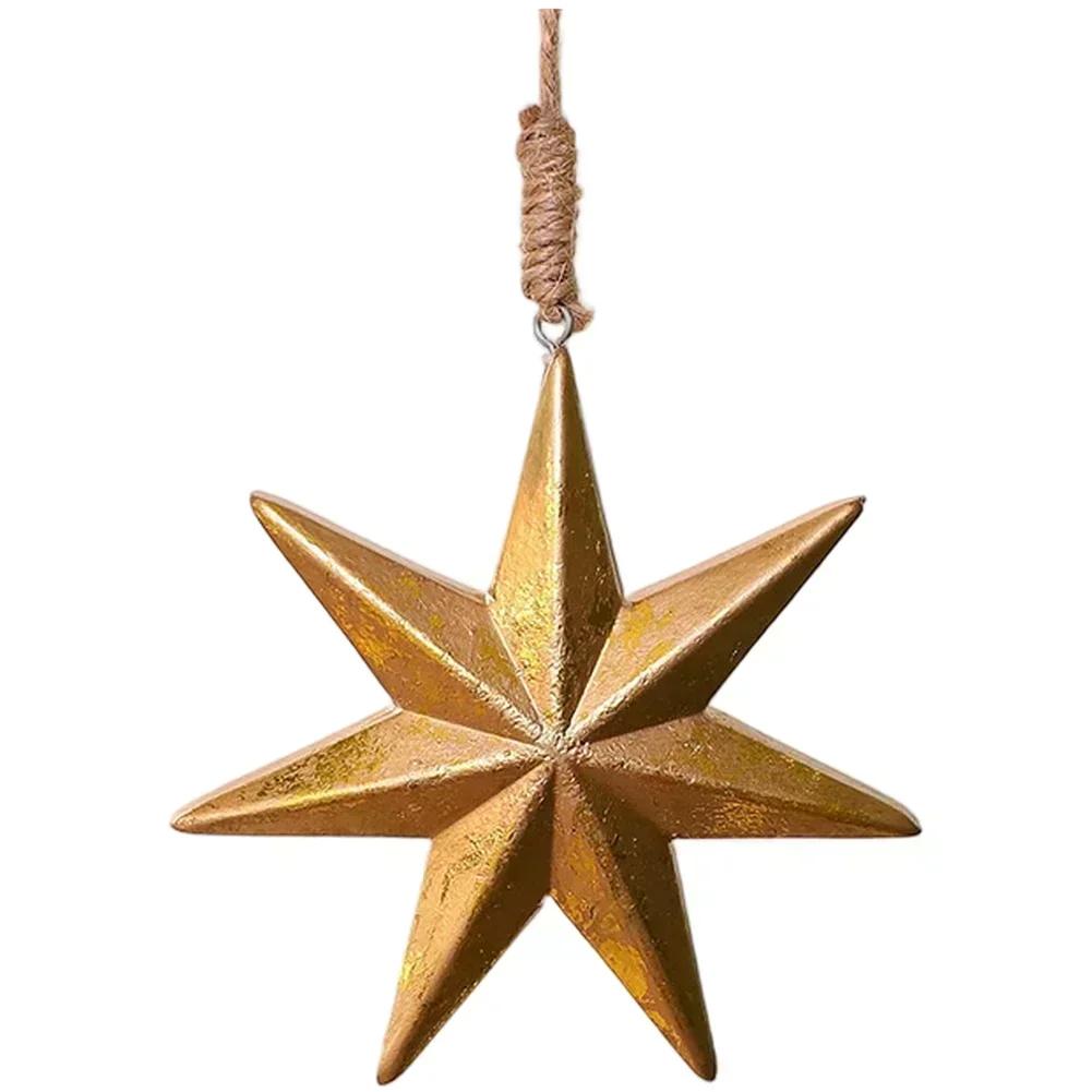 Festive Decor Christmas Tree Ornament Christmas Celebration Holiday Decoration Lightweight Hanging Natural Wood Craft