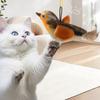 Interactive Cats Toy Funny Teasing Chirping Hanging Type Toy Entertainment Chirping Toy for Felines Play Cats Supplies