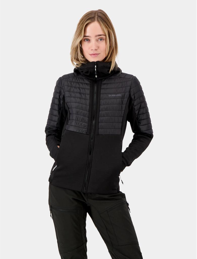 Куртка Didriksons женская Annema Full Zip (503991) Annema WNS Fullzi 6 черный (060)