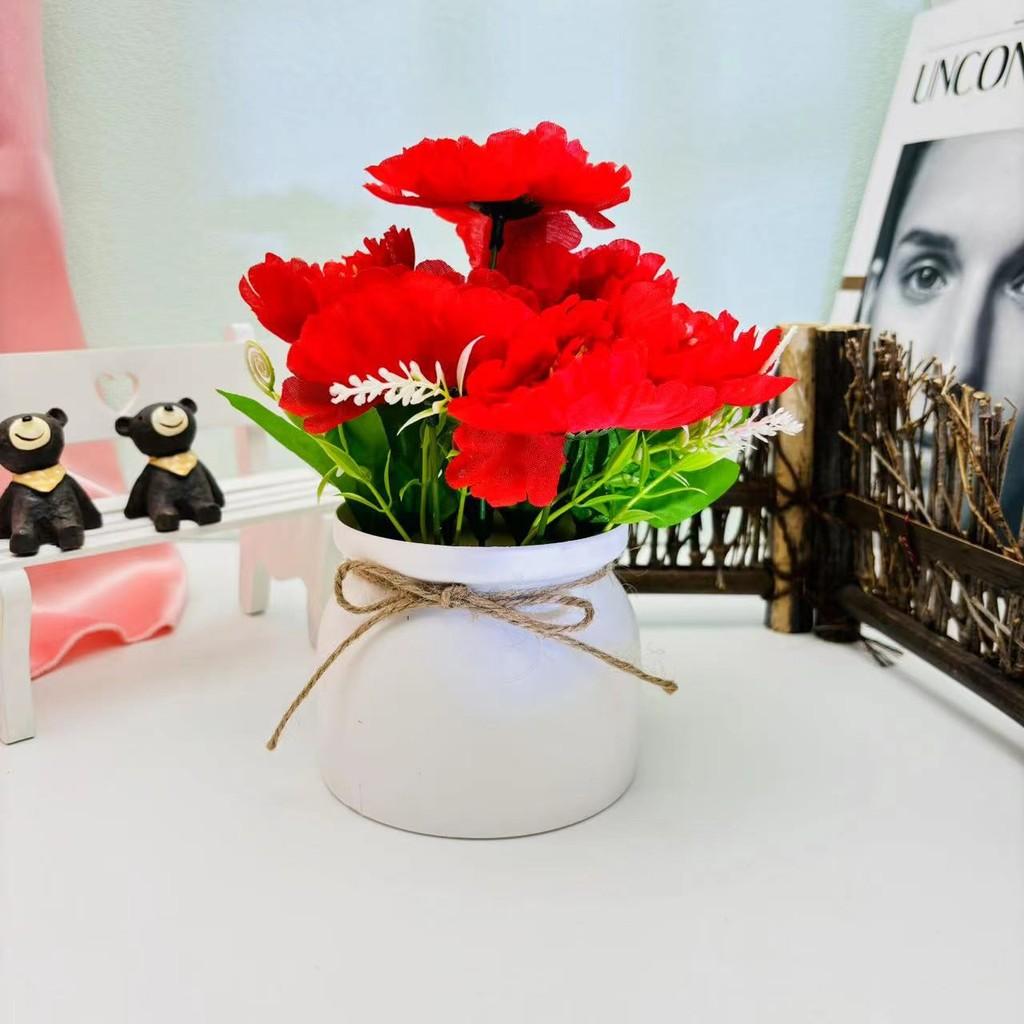 Peony Realistic Artificial Flowers For Event Decoration And Mothers Present Day