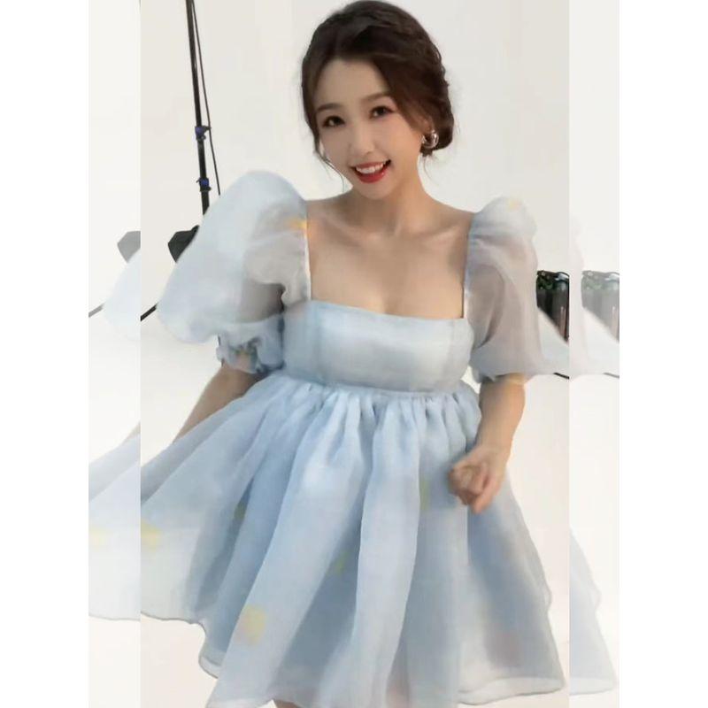 Selkie New Arrival Princess Yu Shuxin Puff Dress