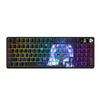 Wireless Bluetooth Mechanical Keyboard - 98-Key, Blue Switch, Silent for Gaming/Esports, High-Design for Girls/Office Use.