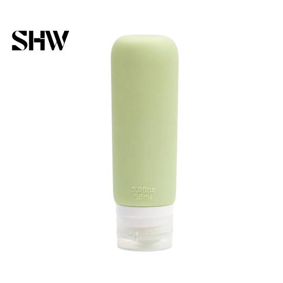 Travel Size Liquid Bottles 1/4Pcs Silicone Bottle for Toiletries, Leak Proof Container, Empty Cosmetic Refillable Squeeze Bottle, Essentials