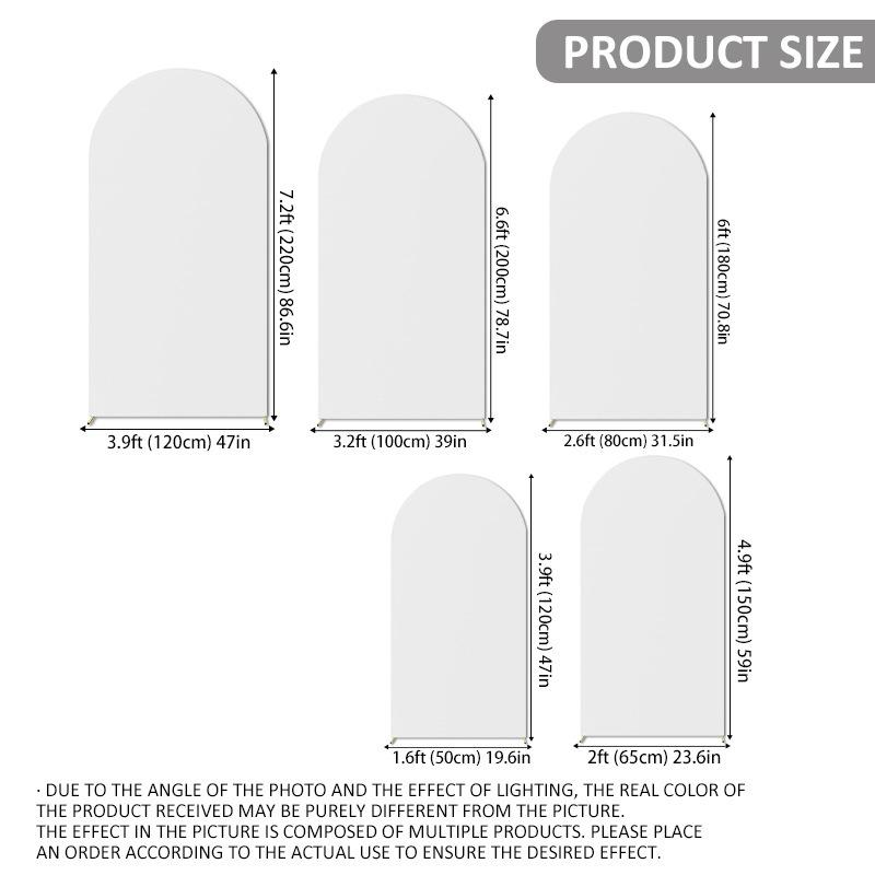 Złoty łuk kuty z żelaza z pokrowcem na tkaninę do dekoracji tła imprezy, festiwalu lub wesela