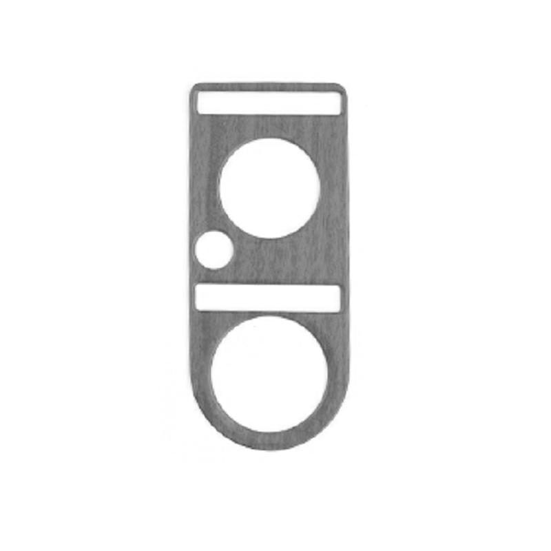 Carbon Fiber Stripe Central Console Panel Sticker Gear Shift Cover For Genesis G80 2025 2026 Accessories LHD