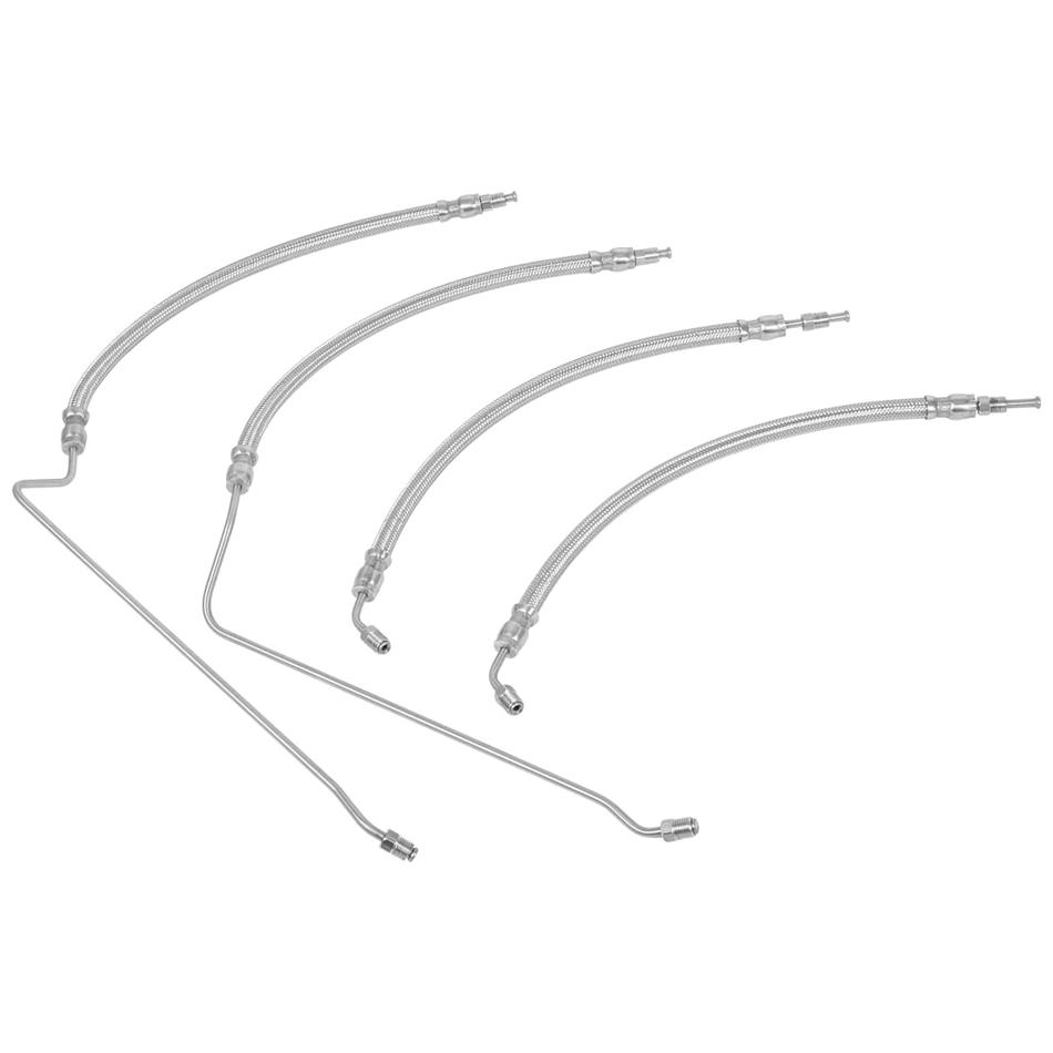 TM Trim Tilt hydraulic Ram Cylinder hose kit Fit for Mercruiser Alpha One I Gen I 16-3/16  and Gen Two II 1set