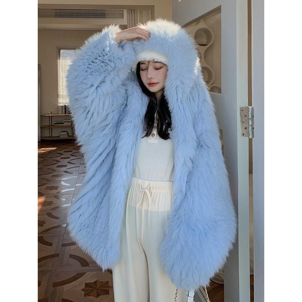 New Double-faced Woven Premium Women's Mid-length Fashion Coat