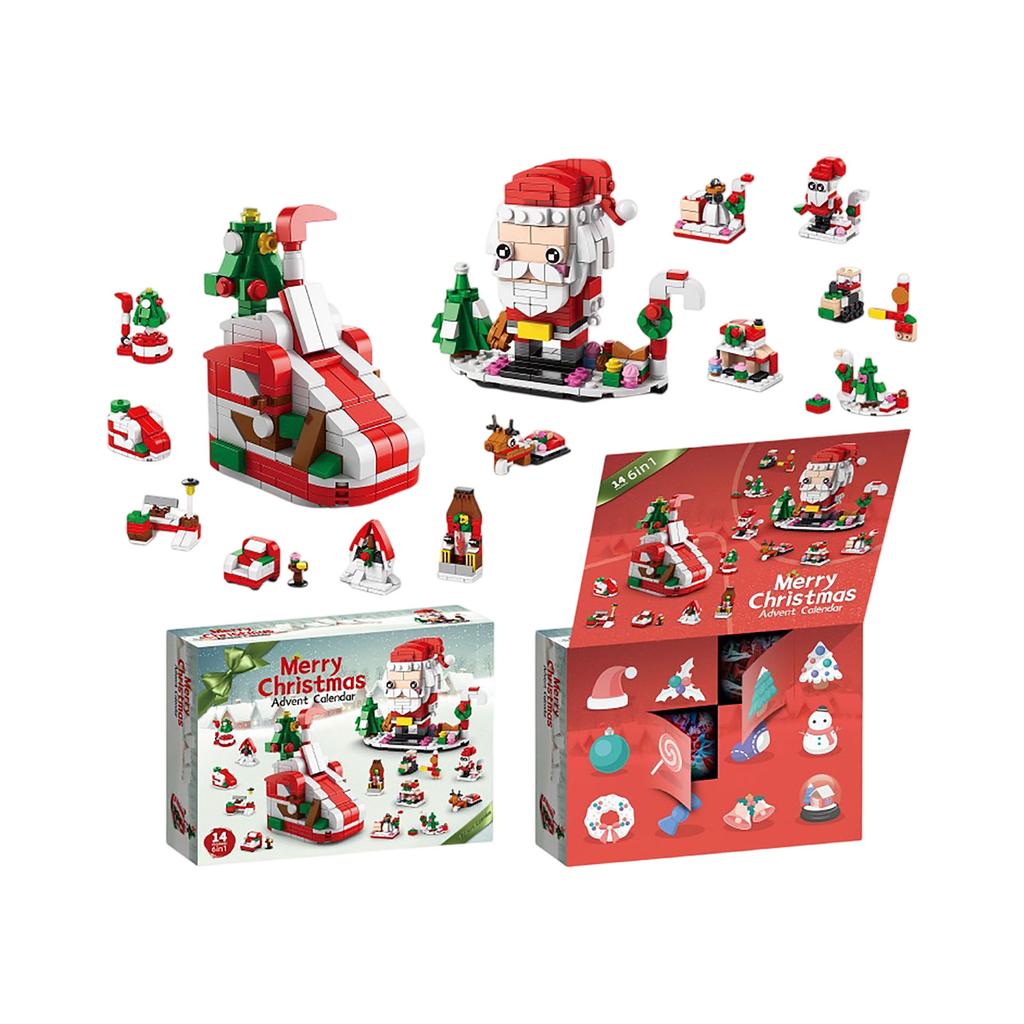 Christmas Countdown Calendar Includes Arrival Calendar, Christmas Enhanced Hands Skills, Surprise Christmas Collectibles