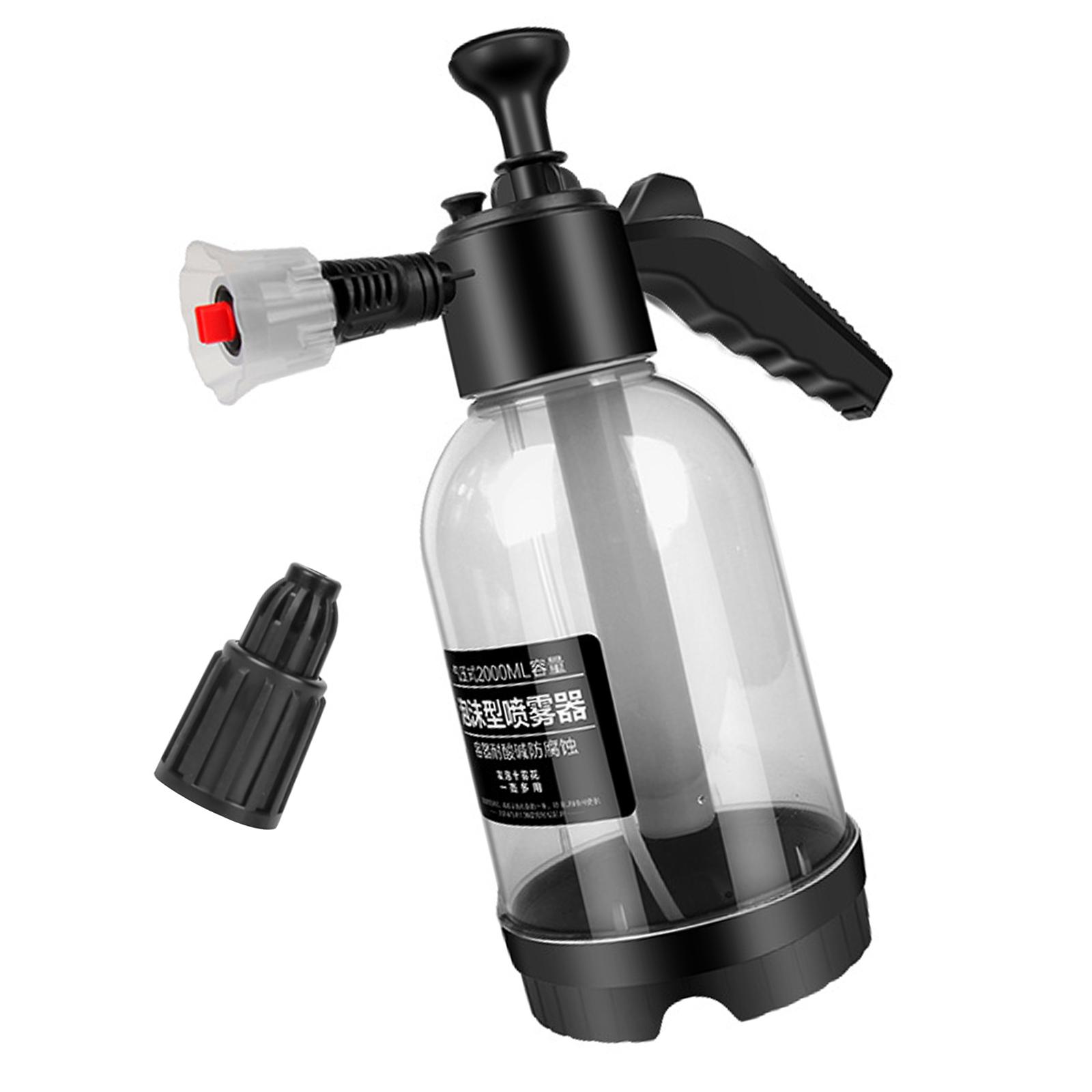 

Portable Car Wash Pump Sprayer 2L Water Spray Bottle Auto Cleaning Equipment Handheld for Home Automotive Detailing Yard Lawn чистий