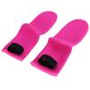 3mm Diving Socks Anti Slip Wear Resistant Comfortable Thermal Beach Long Water Socks Wetsuit for Swimming Rose Red S