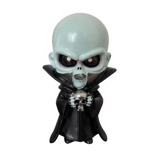 

Alien Sculpture Horror Resin Alien Statue Collectible Ornaments for Home Office Bookshelf Indoor Outdoor Patio Lawn Yard Decor