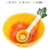 Ceramic Creative Fruit Shape  Bowl Cartoon Vegetable Tableware  Cute Bowl Serving Bowl Strawberry  with Spoon Japanese