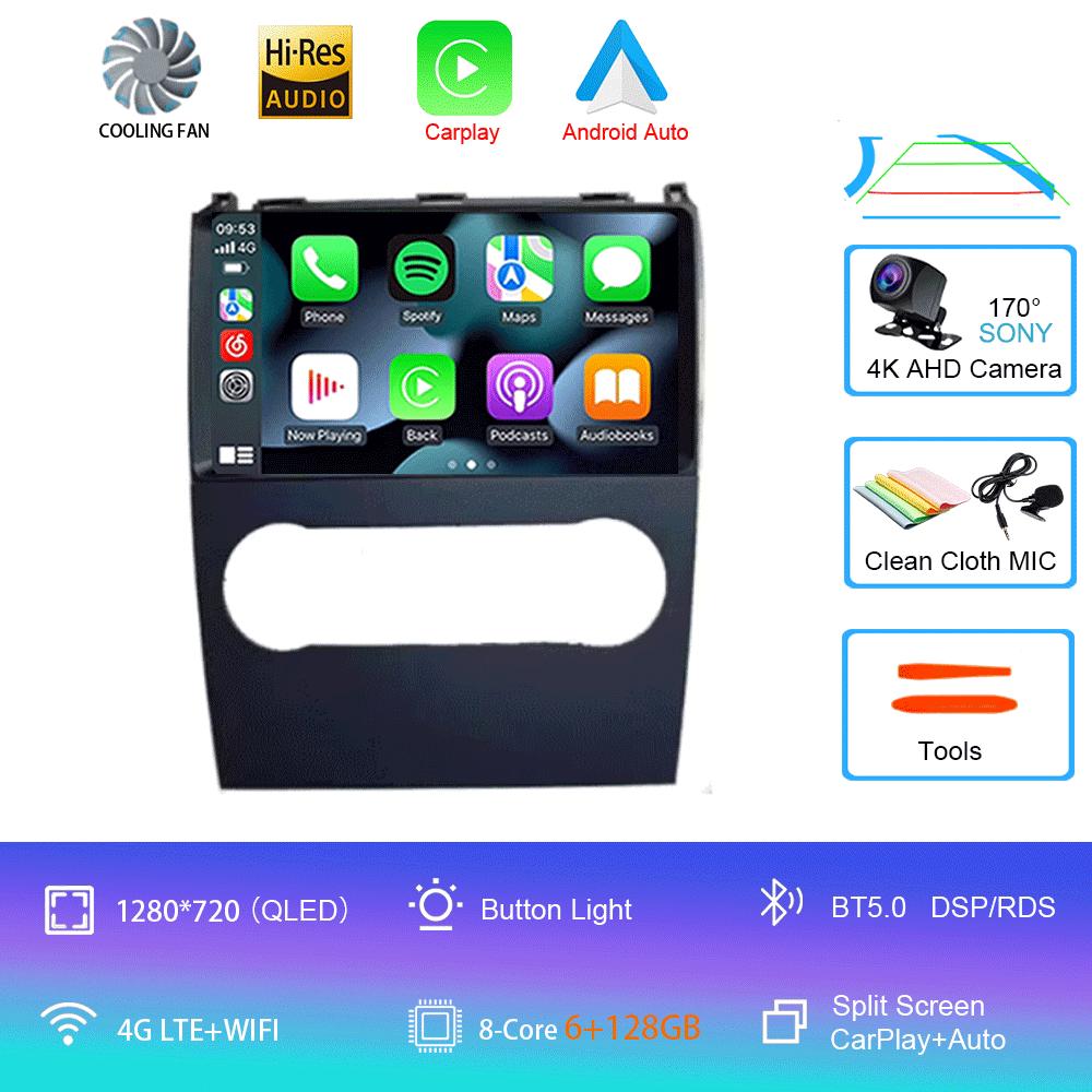 Android14 Car Radio For Mercedes Benz B200 A B Class W169 A160 A180 A200 A220 2009-2012 Multimedia Video Player Stereo GPS Navig