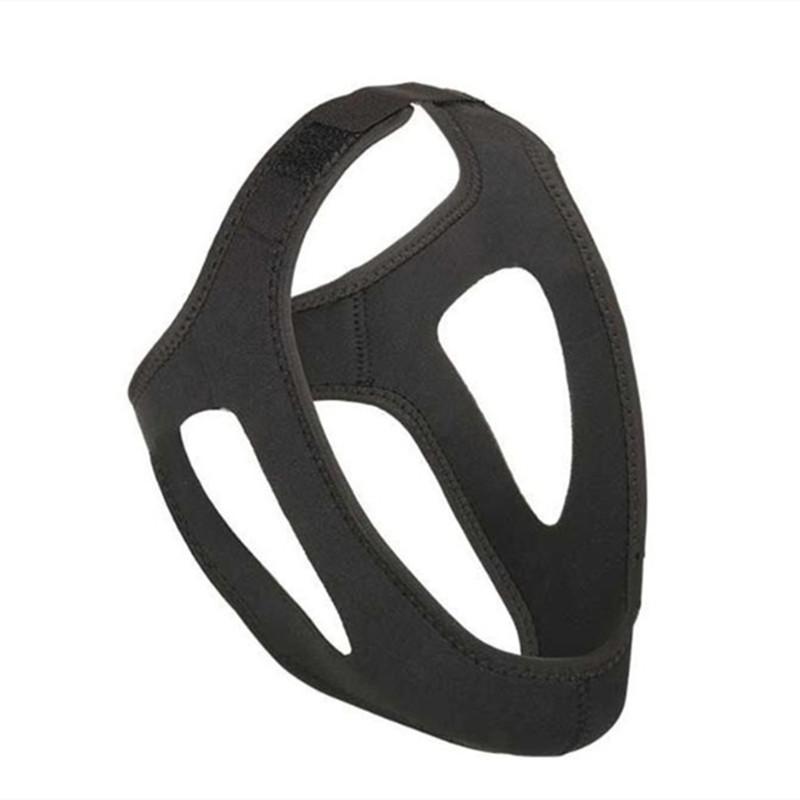 Anti Snoring Chin Strap Adjustable Size Soft Jaw Protector for Sleeping Home and Travel Assistance
