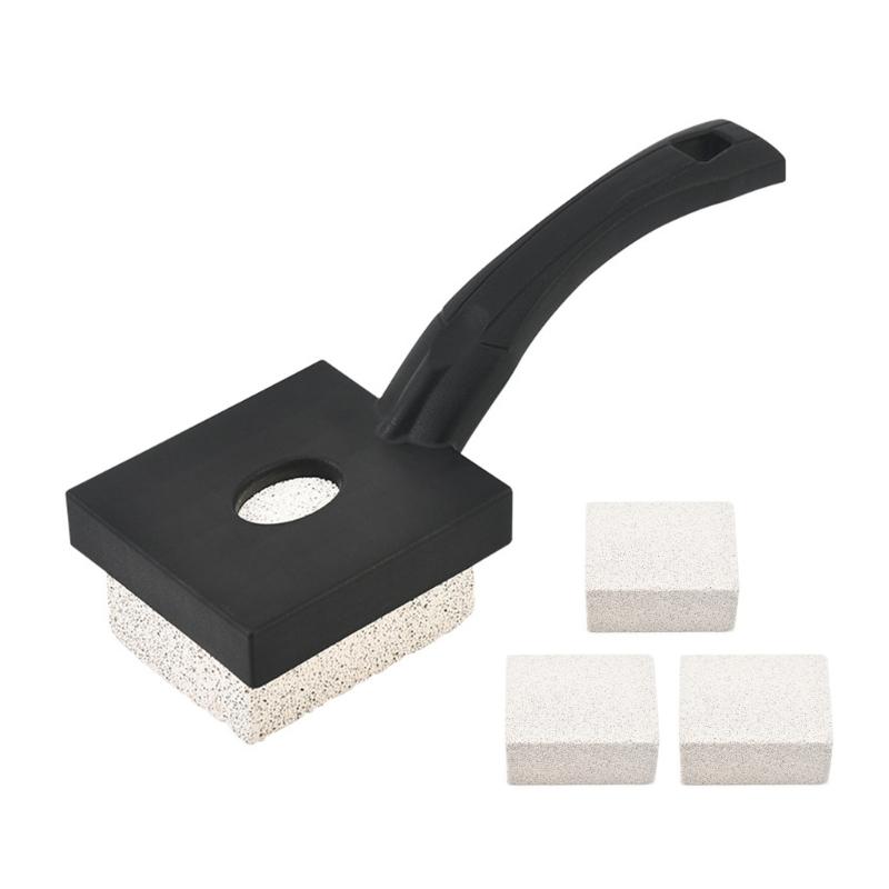 

Multipurpose Pumice Scrub Brush For Swimming Pools Garden Tool Kitchen Tiles And Outdoor Cleaning With Ergonomic Handle