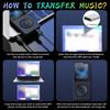 Portable MP3 Player Bluetooth-compatible Wireless Auxiliary Connectivity 1.8Inch Display Music Player E-Book Voice Recorder