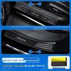 Zeekr 001 Stainless Steel Door Sill Strips: Fits 26 Models, Refreshed 9X, 007 GT, and 009 X for Added Protection and Style.
