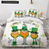 Cartoon Animal King Queen Duvet Cover Elephant Red Car Bedding Set for Kids Lion Monkey Wildlife 2/3pcs Polyester Quilt Cover