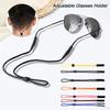 Briller Fast Rem Justerbar Intet Tryk Skridsikker Anti-fald Letvægt Elastisk Fiksér Briller Bærbar Sportsbrille Briller Lanyard Briller